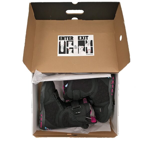 BRAND NEW! $280 Burton Axel Snowboard Boots!  7  Black With Color Details - Picture 1 of 3